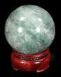 Aventurine (Green Quartz) Sphere - Glimmering #32140-1